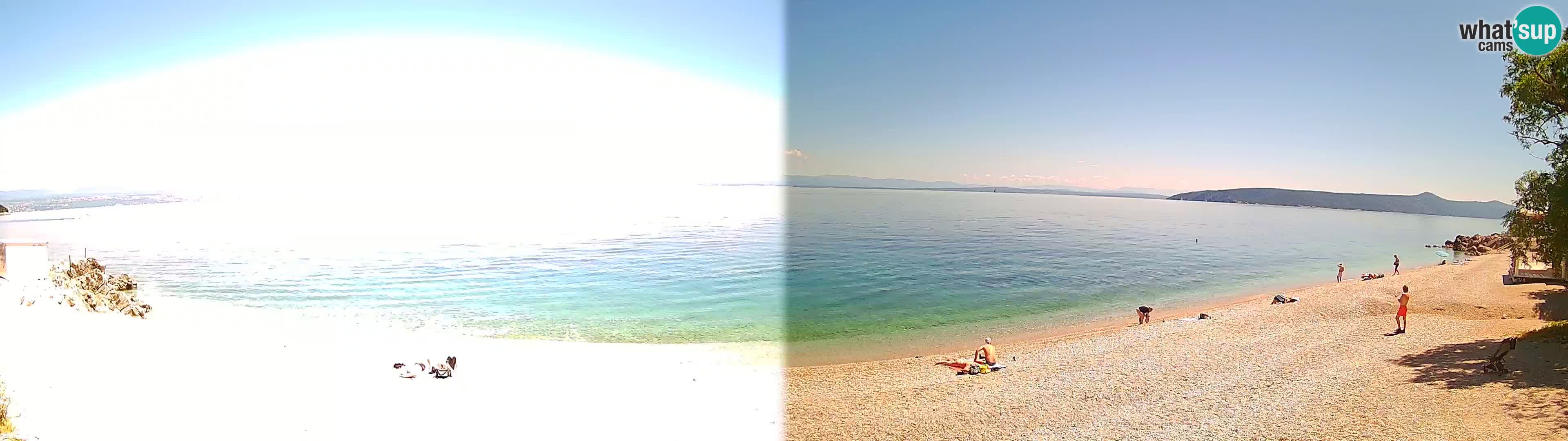 Livecam plage Sv. Ivan | Mošćenička Draga