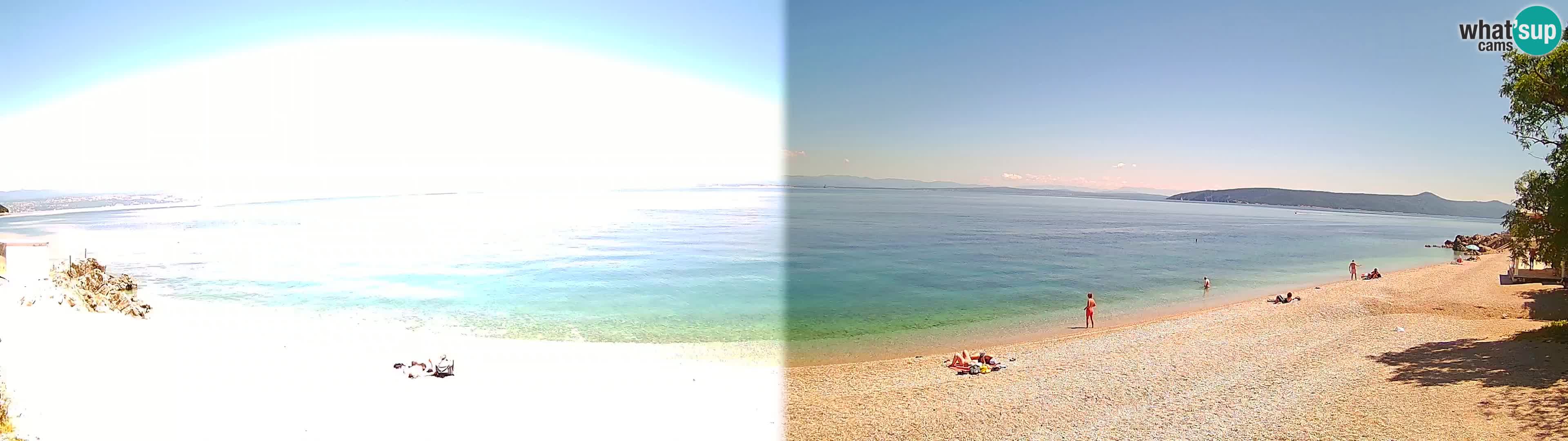 Livecam plage Sv. Ivan | Mošćenička Draga