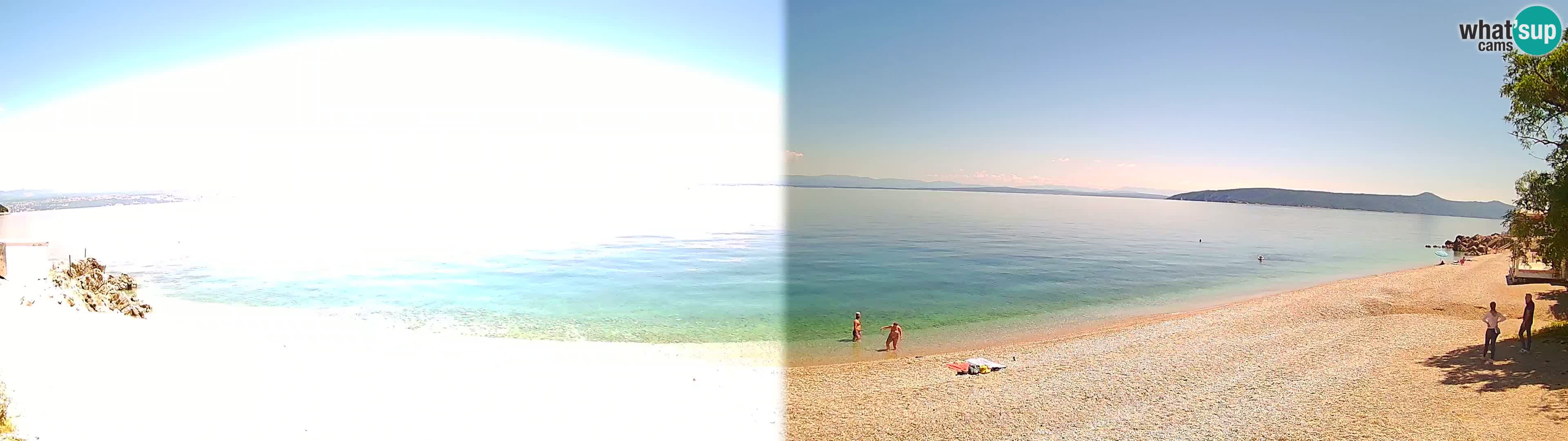 Webcam playa Sv. Ivan | Mošćenička Draga