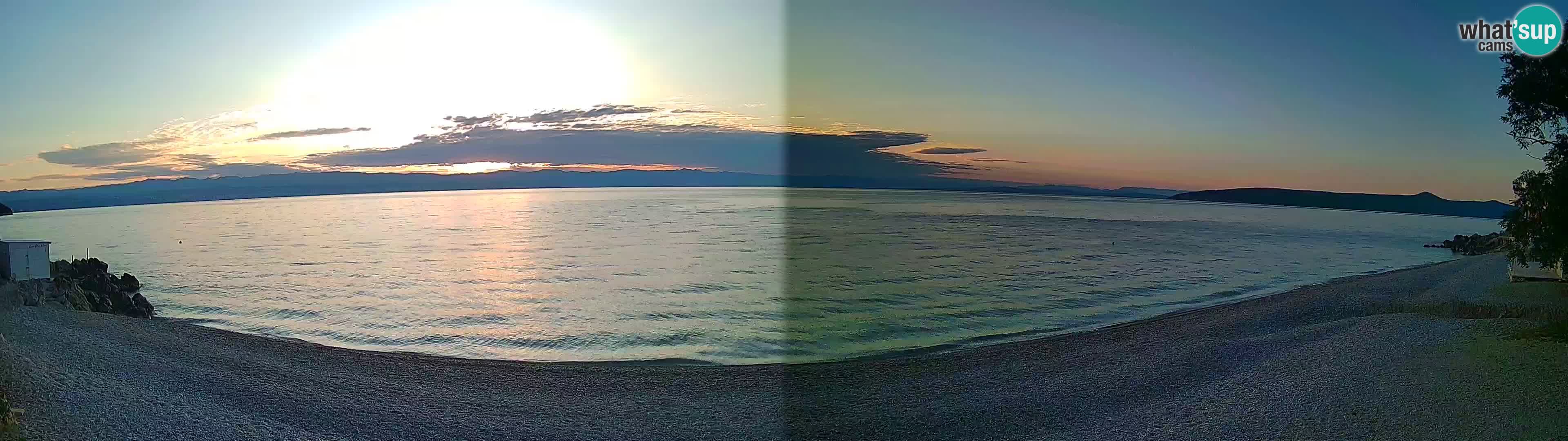 Webcam Sv. Ivan beach | Mošćenička Draga