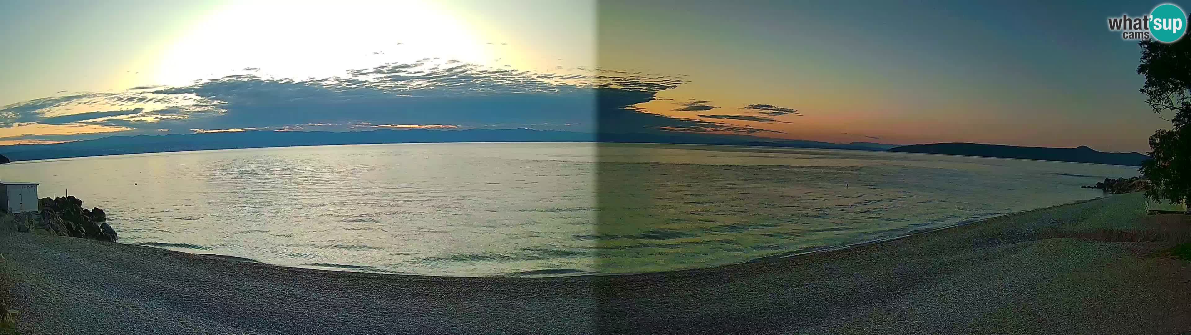 Webcam spiaggia Sv. Ivan | Draga di Moschiena