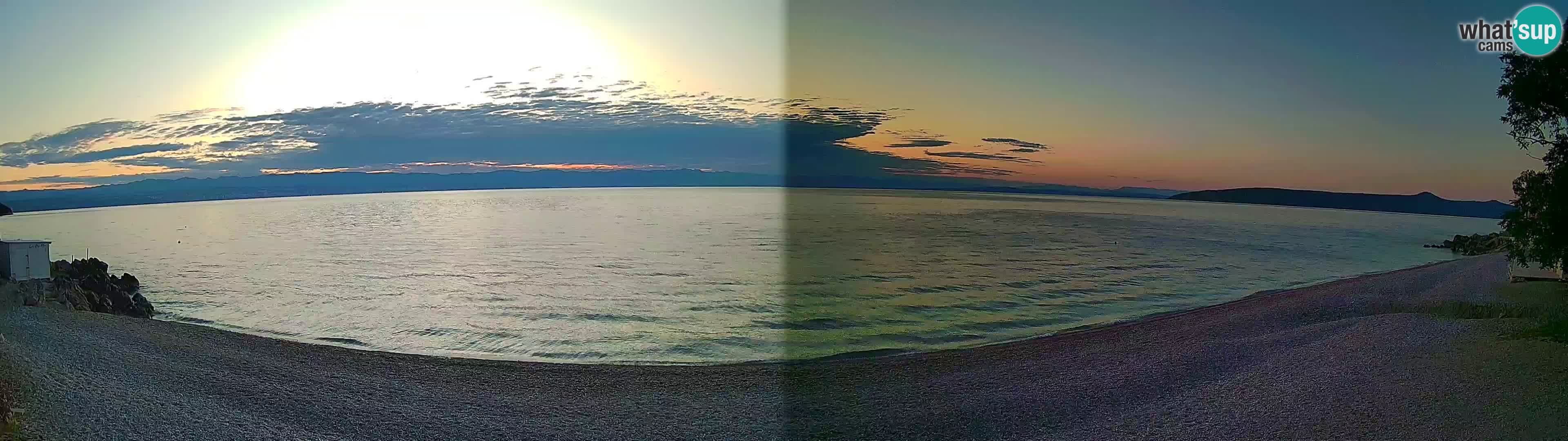 Webcam spiaggia Sv. Ivan | Draga di Moschiena