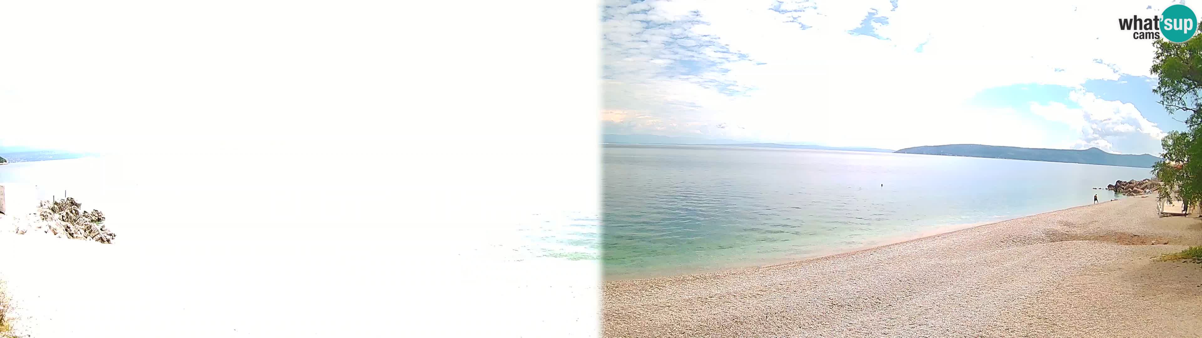 Spletna kamera plaža Sv. Ivan | Mošćenička Draga