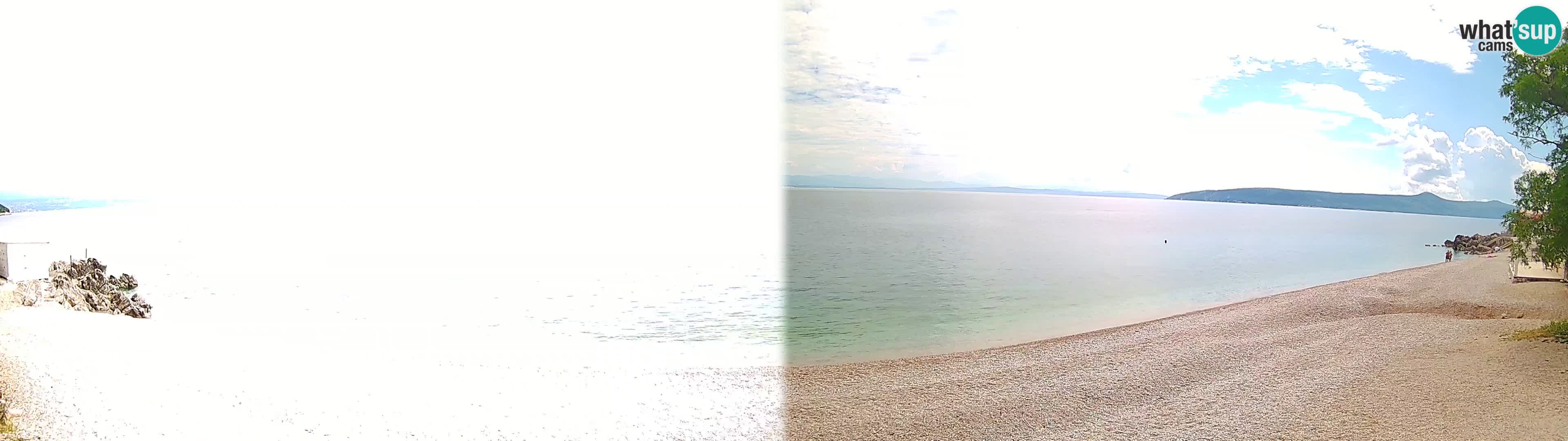 Livecam plage Sv. Ivan | Mošćenička Draga