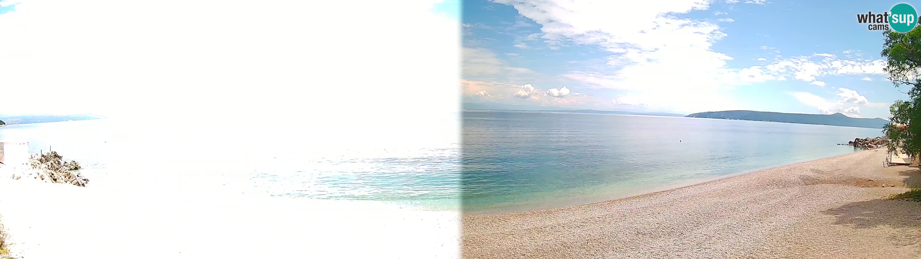 Webcam Sv. Ivan Strand | Mošćenička Draga