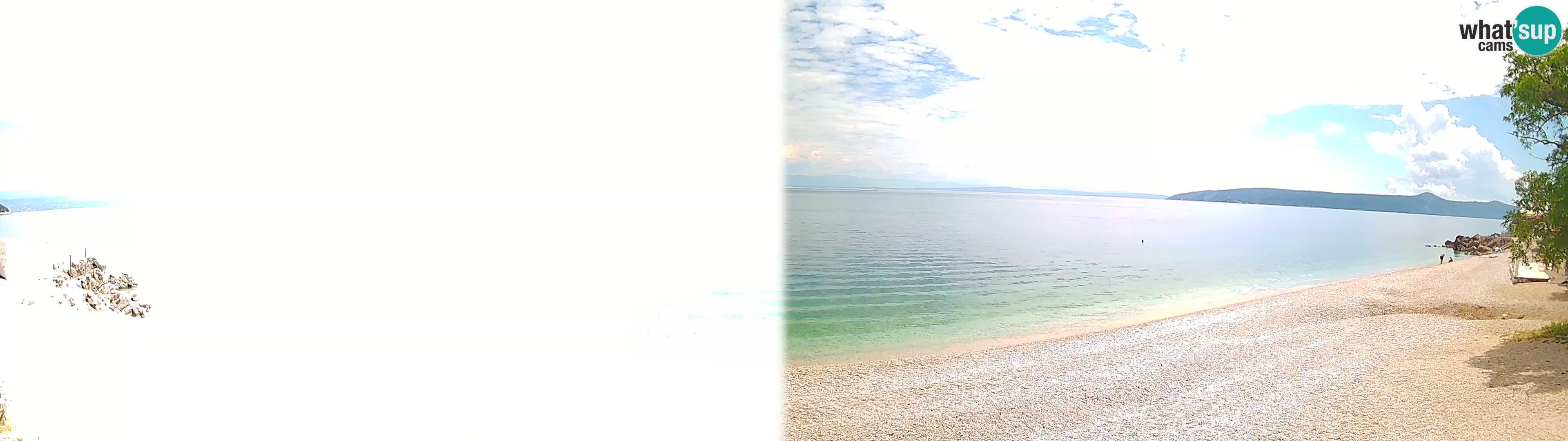 Spletna kamera plaža Sv. Ivan | Mošćenička Draga