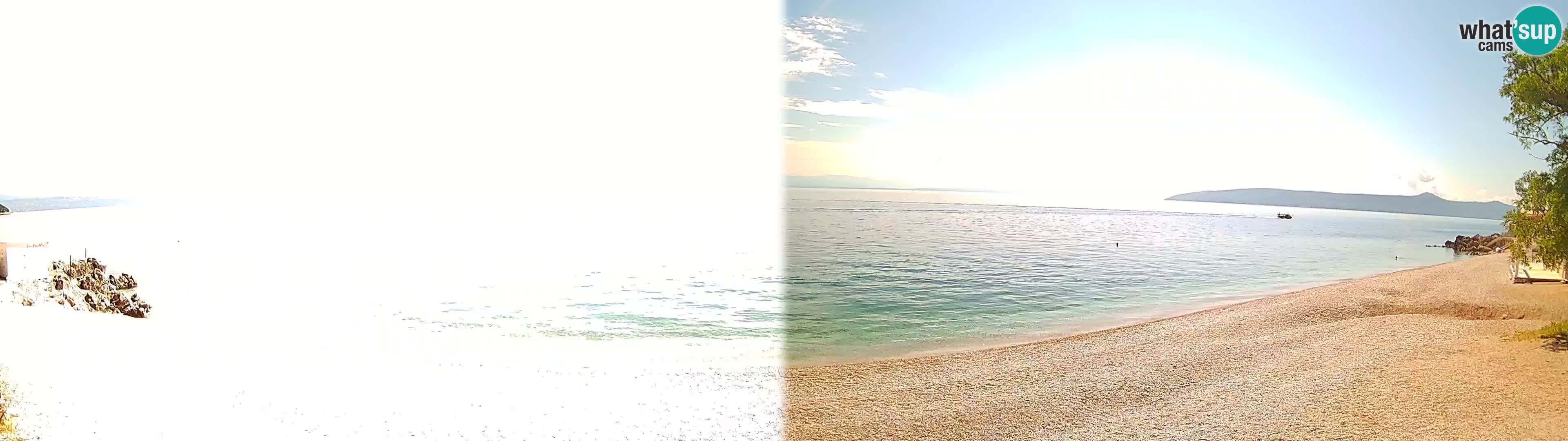 Webcam Sv. Ivan Strand | Mošćenička Draga