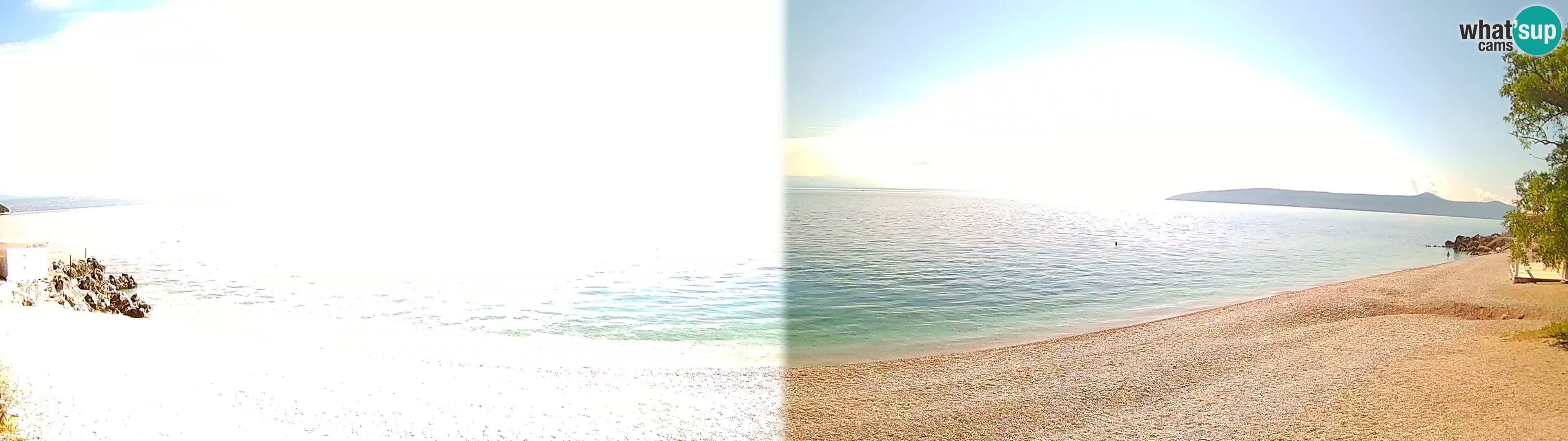Livecam plage Sv. Ivan | Mošćenička Draga