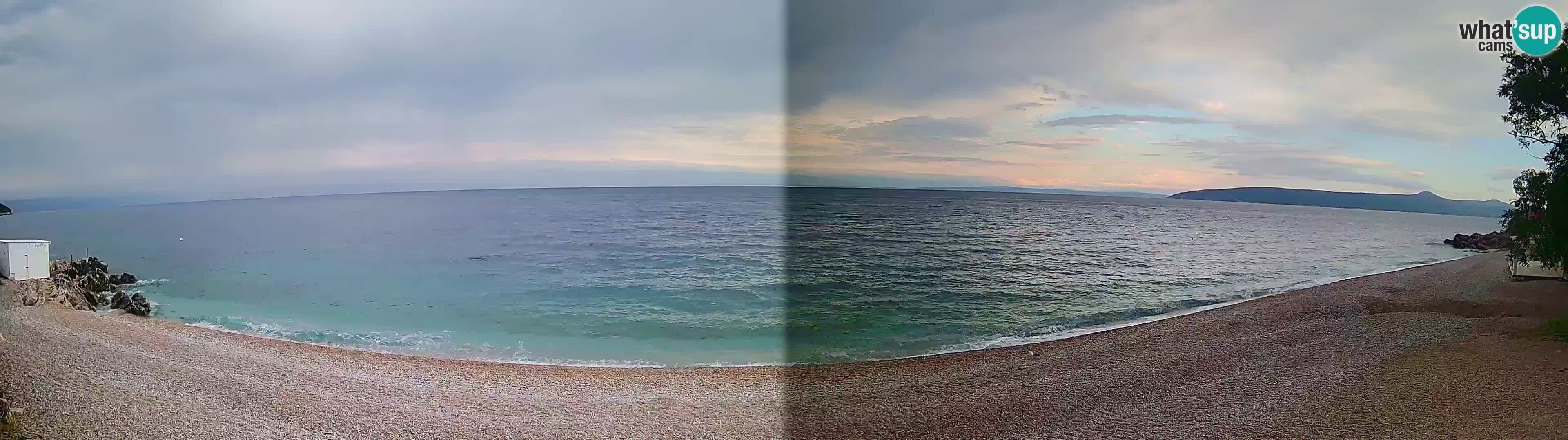 Webcam spiaggia Sv. Ivan | Draga di Moschiena