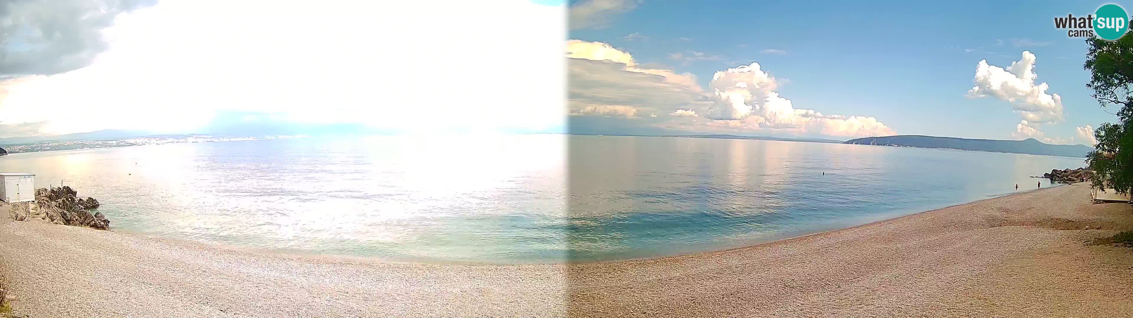 Webcam Sv. Ivan Strand | Mošćenička Draga