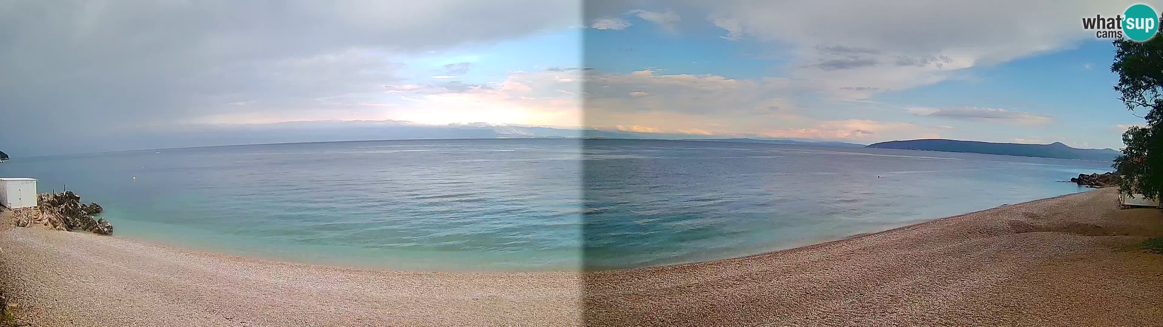 Webcam spiaggia Sv. Ivan | Draga di Moschiena