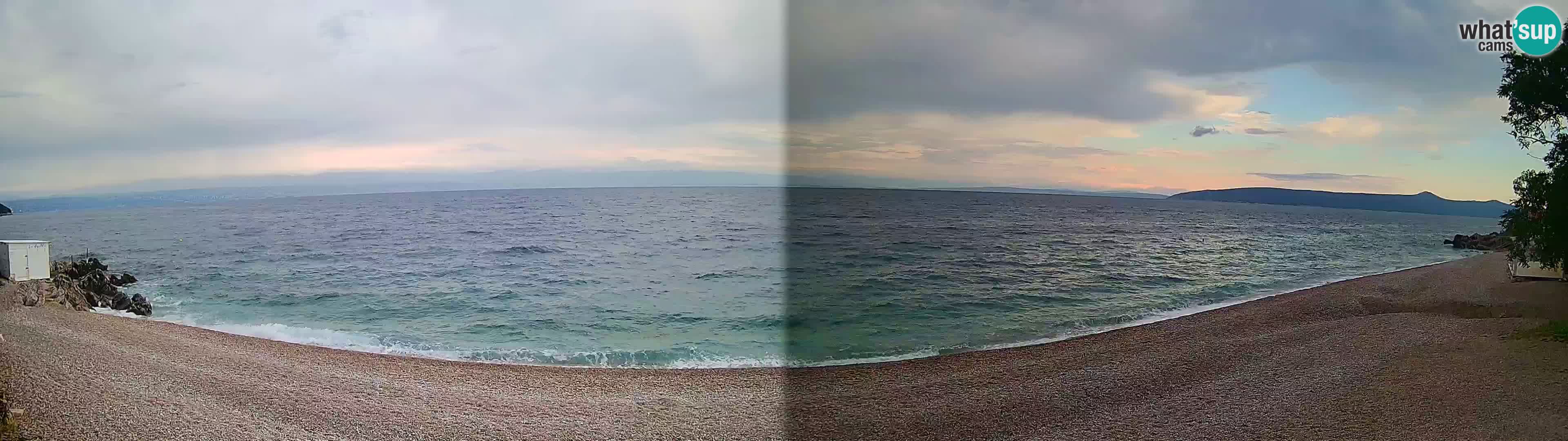 Webcam spiaggia Sv. Ivan | Draga di Moschiena