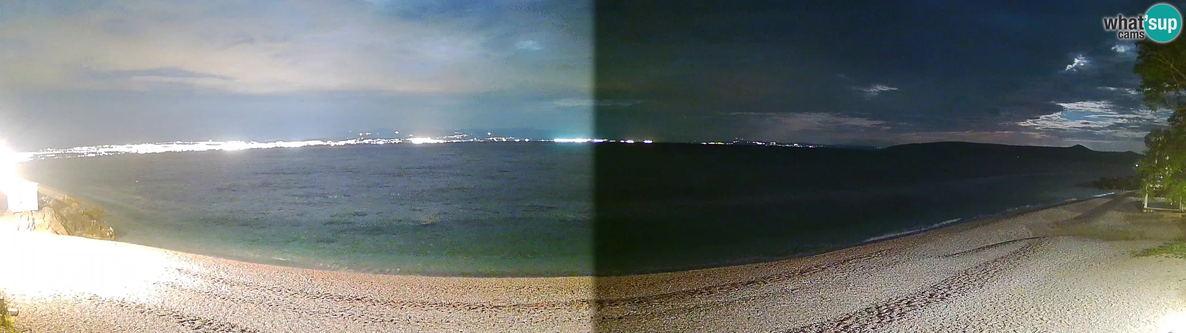 Webcam spiaggia Sv. Ivan | Draga di Moschiena