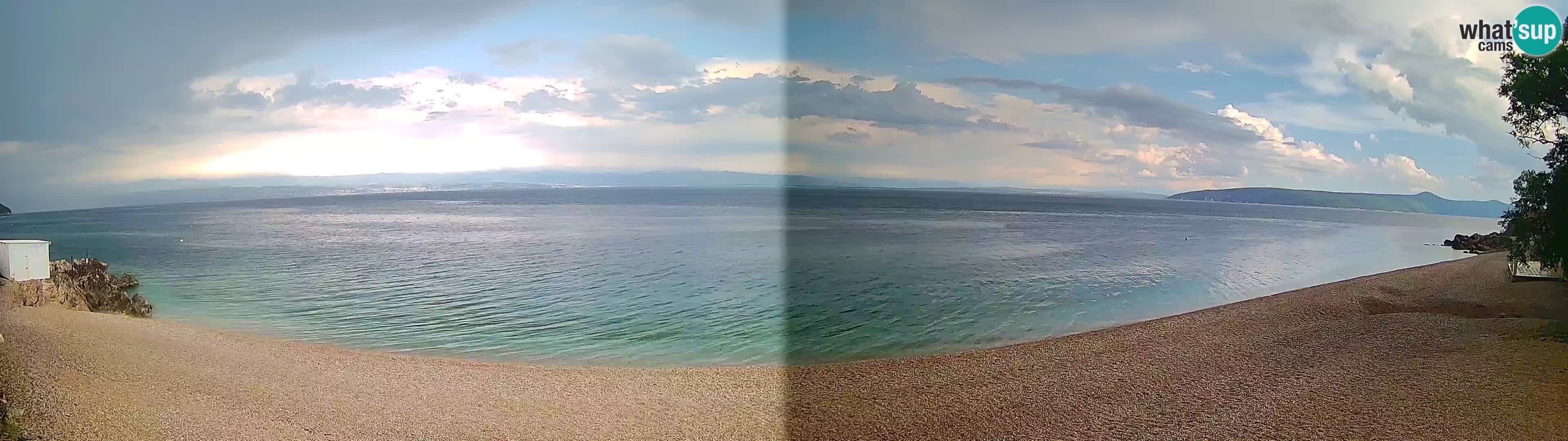 Webcam spiaggia Sv. Ivan | Draga di Moschiena