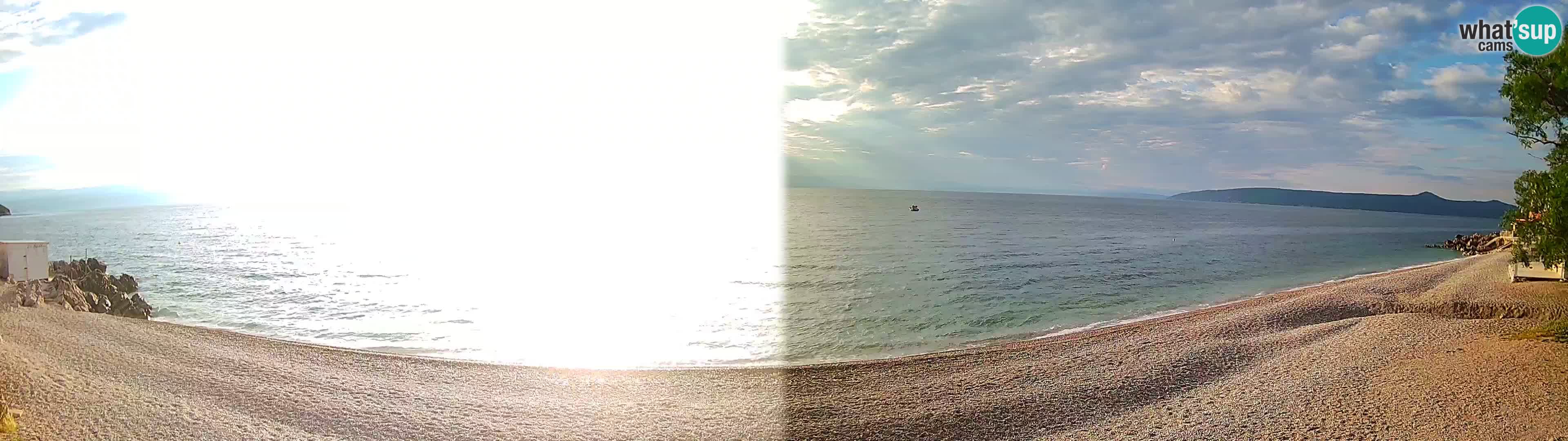Spletna kamera plaža Sv. Ivan | Mošćenička Draga