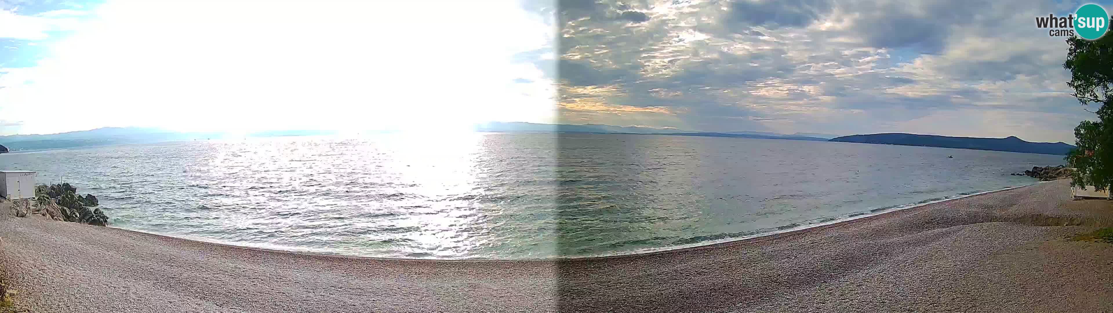 Spletna kamera plaža Sv. Ivan | Mošćenička Draga
