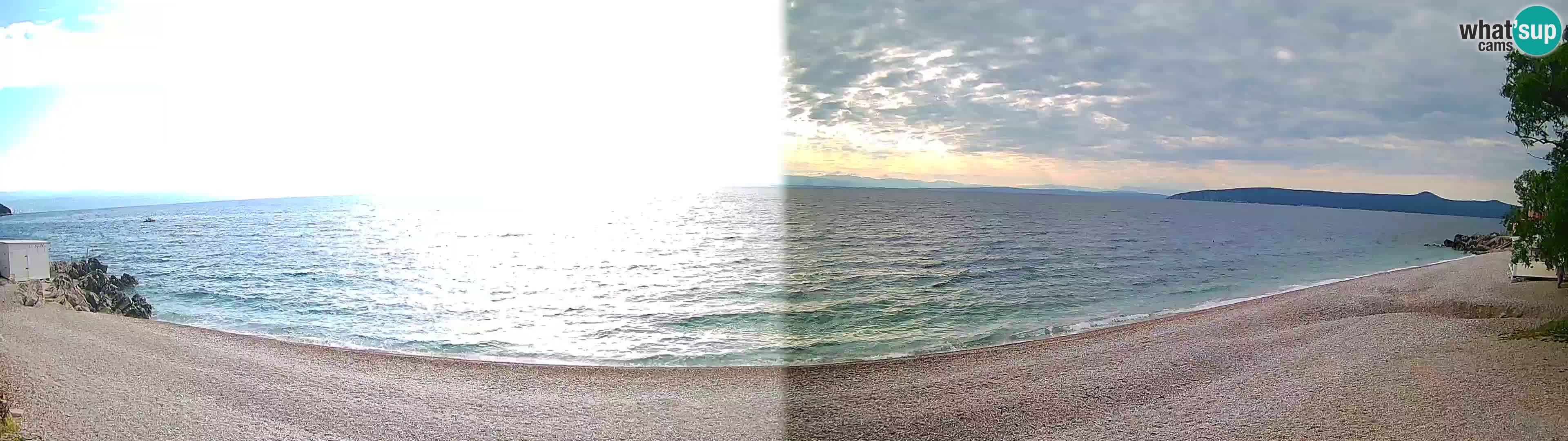 Webcam spiaggia Sv. Ivan | Draga di Moschiena