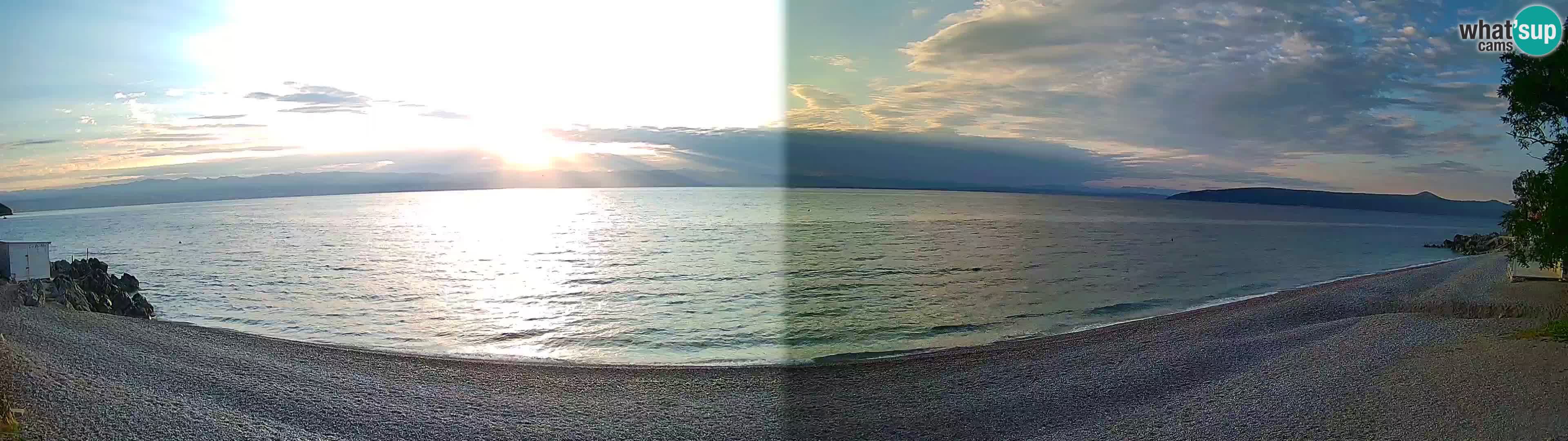 Webcam playa Sv. Ivan | Mošćenička Draga
