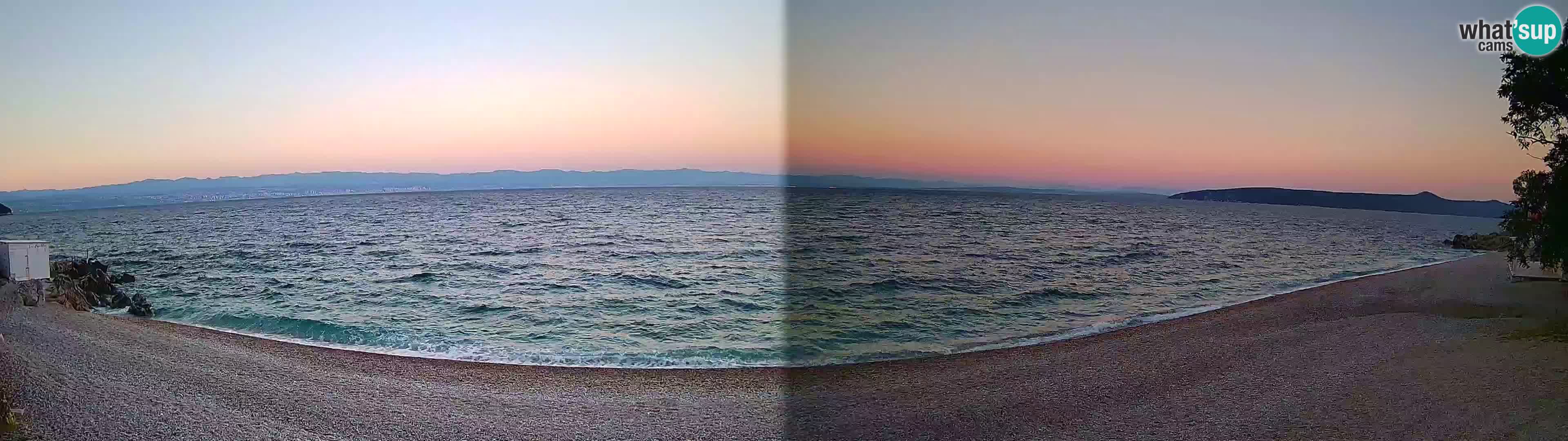 Webcam spiaggia Sv. Ivan | Draga di Moschiena