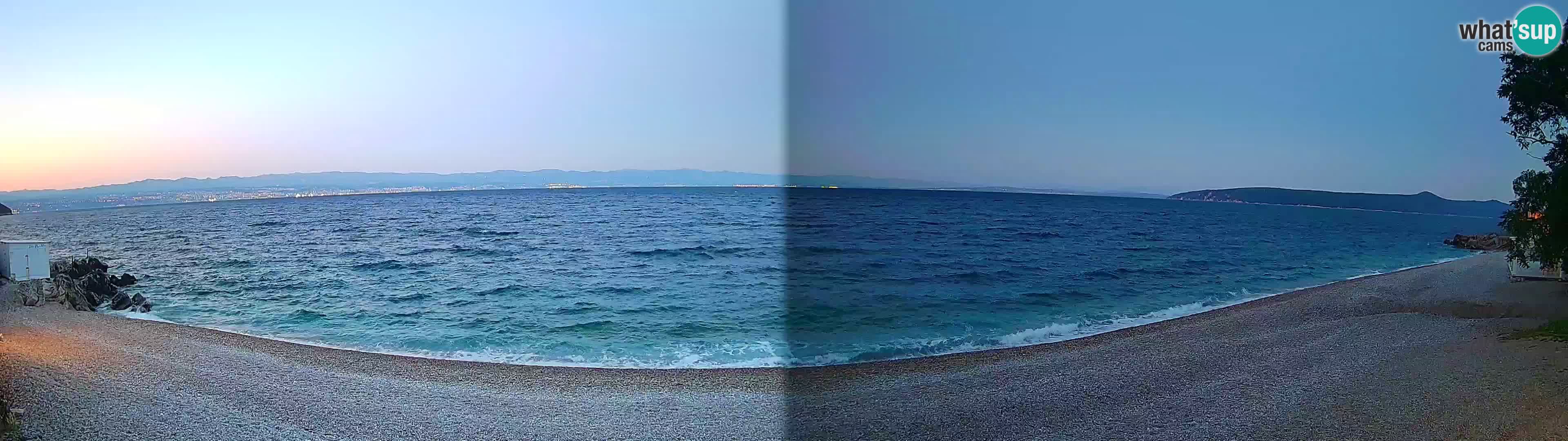 Webcam Sv. Ivan beach | Mošćenička Draga