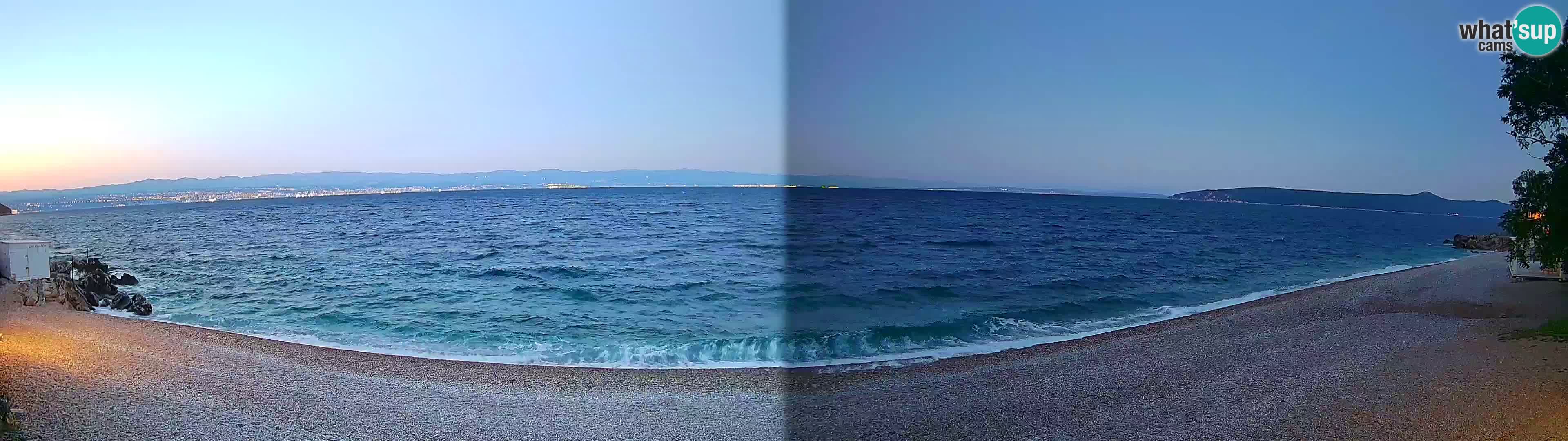 Webcam Sv. Ivan beach | Mošćenička Draga