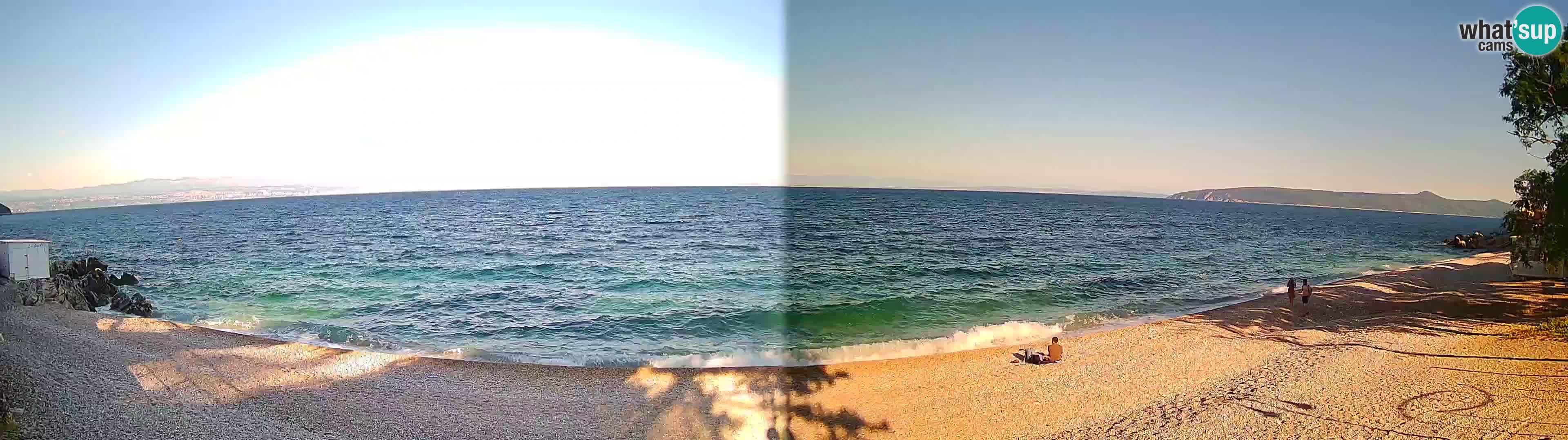 Webcam spiaggia Sv. Ivan | Draga di Moschiena