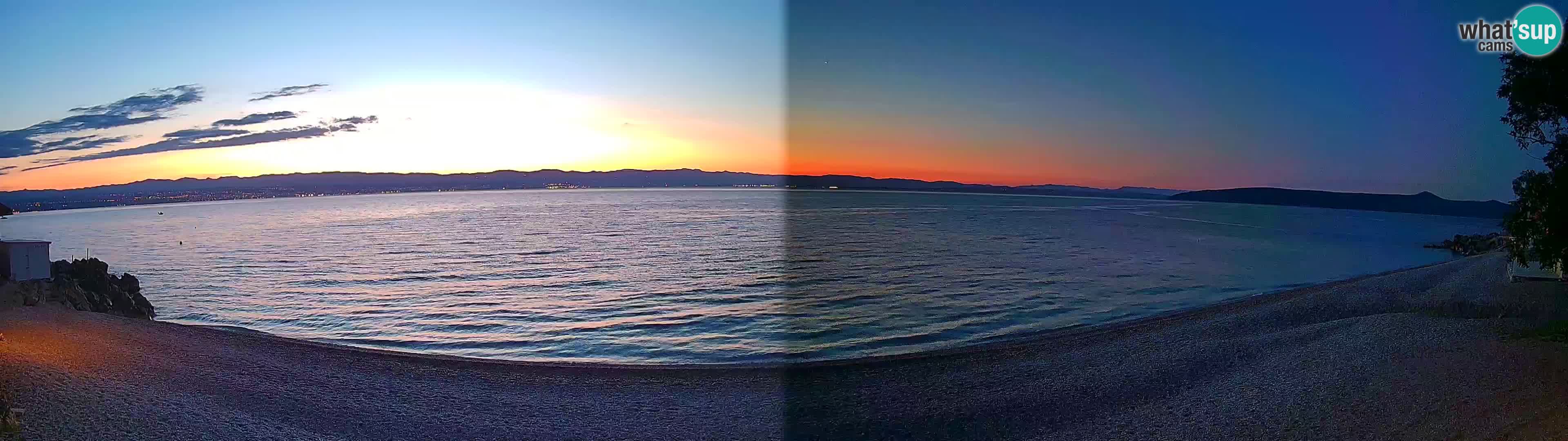 Webcam spiaggia Sv. Ivan | Draga di Moschiena