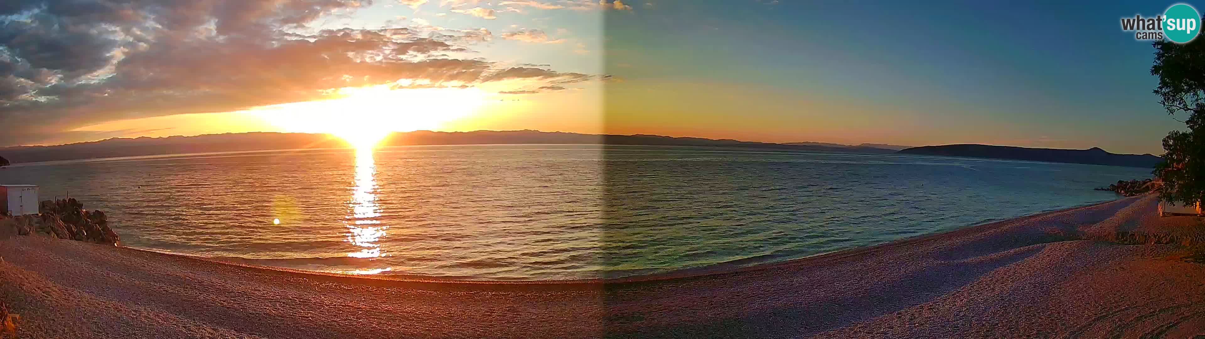 Webcam spiaggia Sv. Ivan | Draga di Moschiena