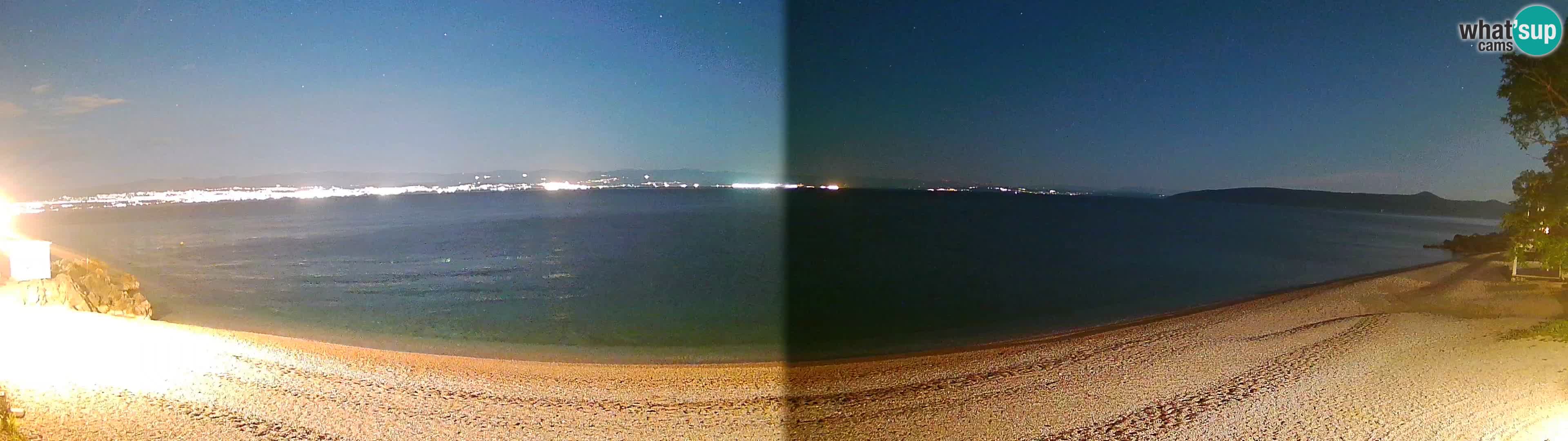 Webcam spiaggia Sv. Ivan | Draga di Moschiena