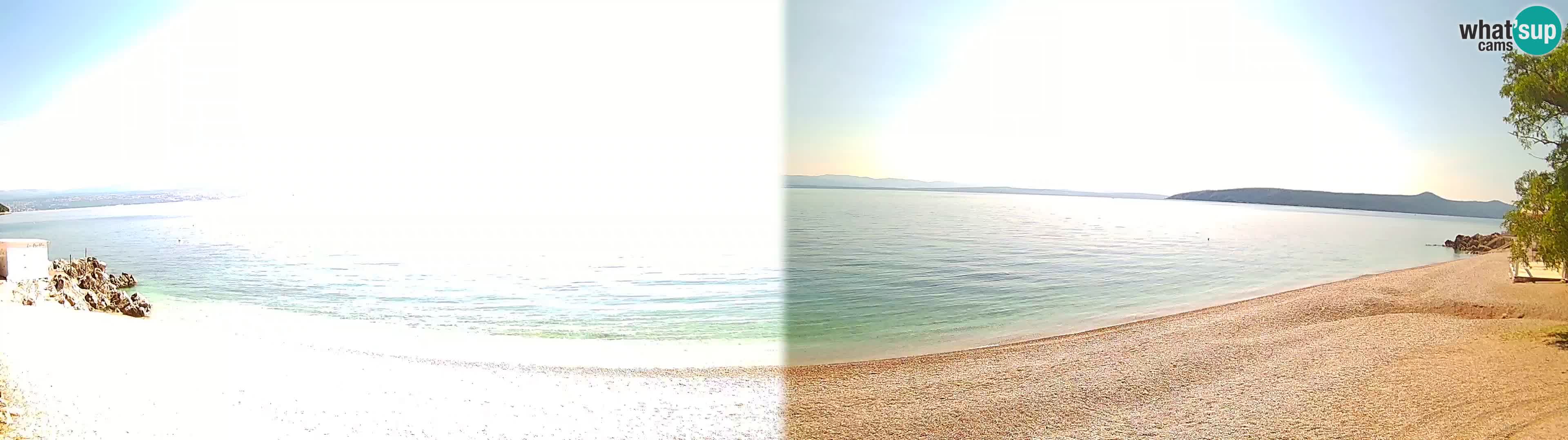 Webcam spiaggia Sv. Ivan | Draga di Moschiena