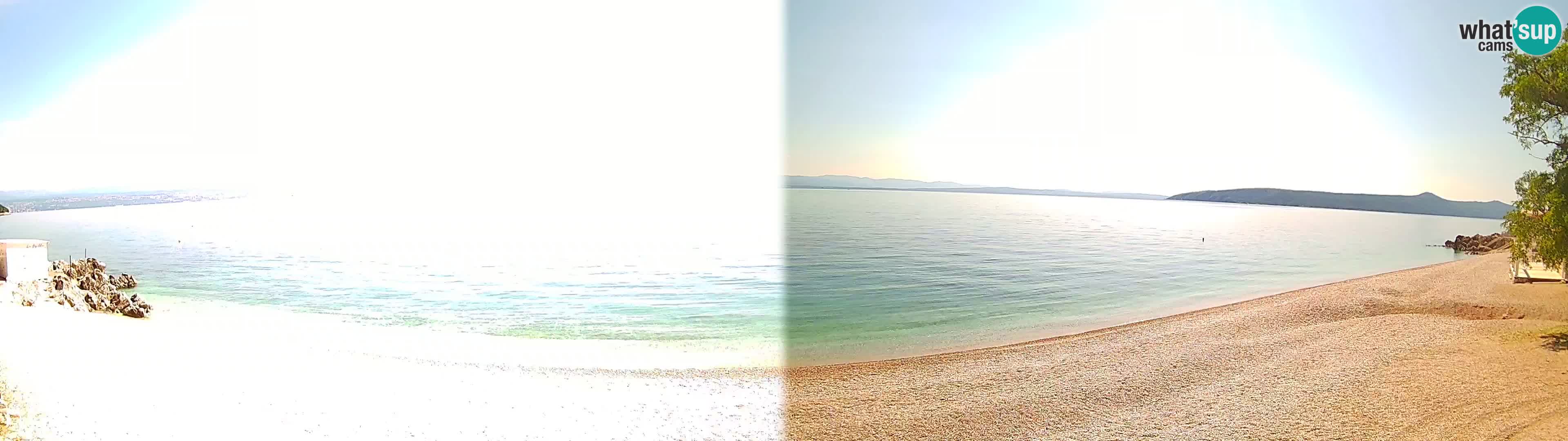 Webcam spiaggia Sv. Ivan | Draga di Moschiena