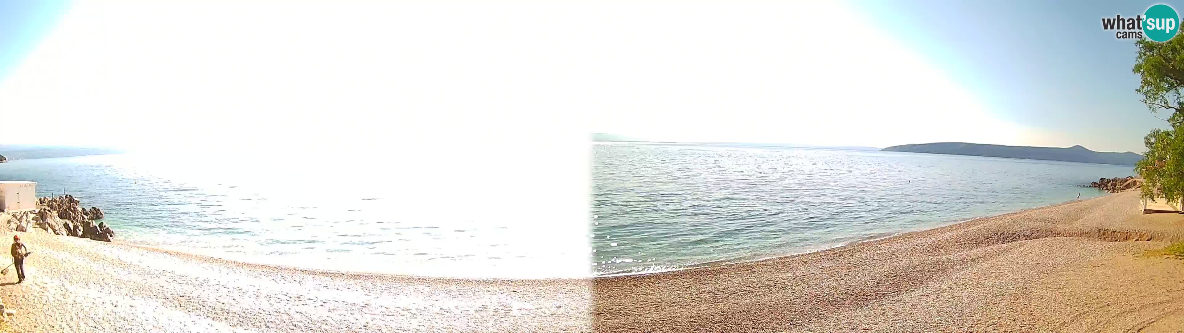 Livecam plage Sv. Ivan | Mošćenička Draga