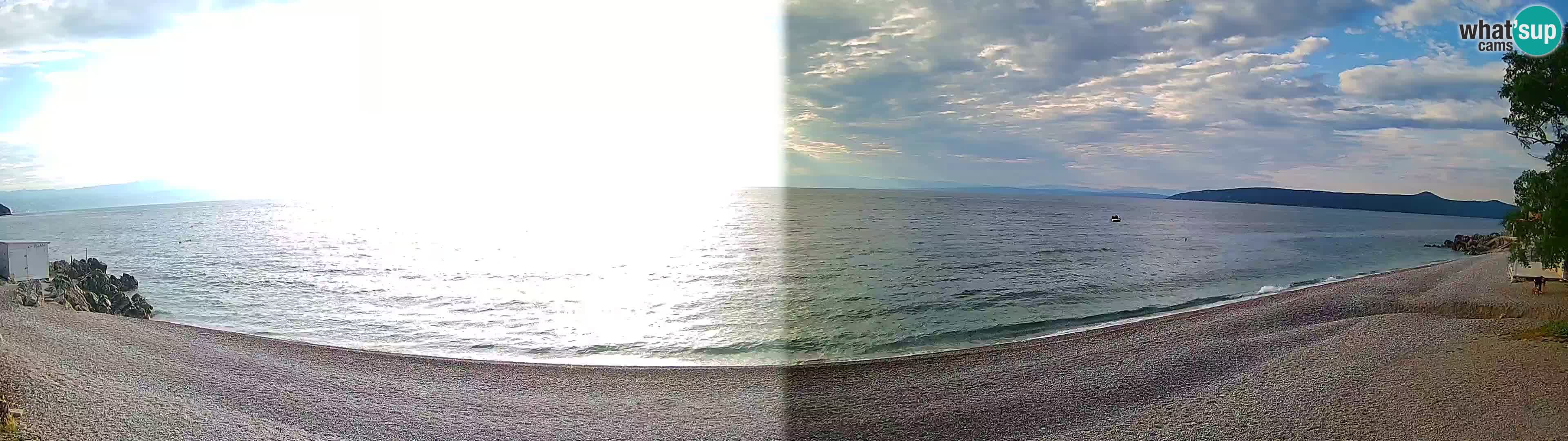 Webcam spiaggia Sv. Ivan | Draga di Moschiena