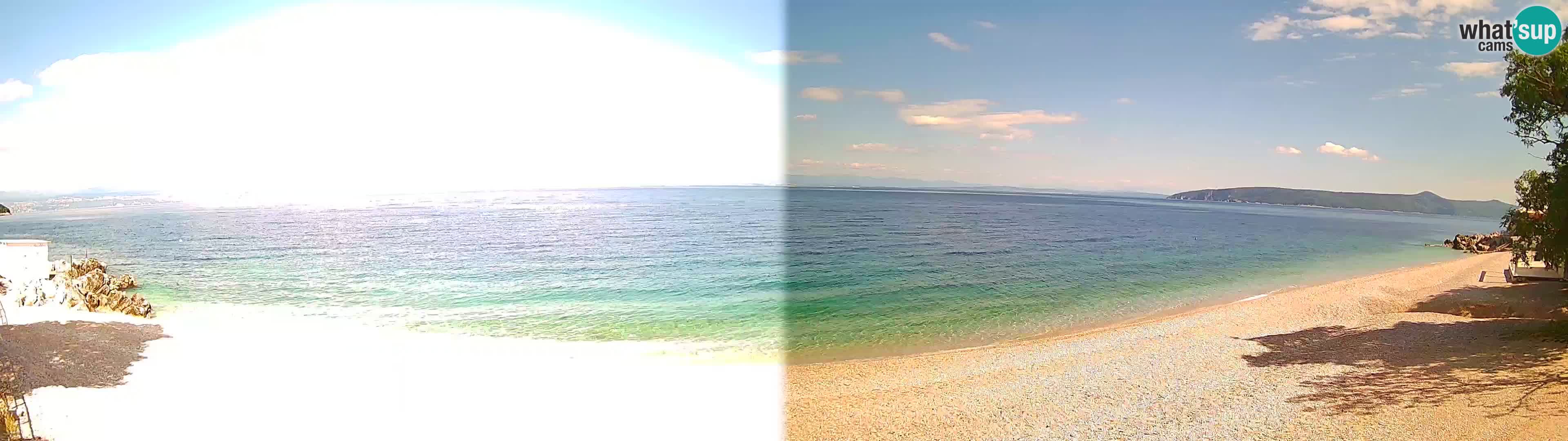 Webcam playa Sv. Ivan | Mošćenička Draga