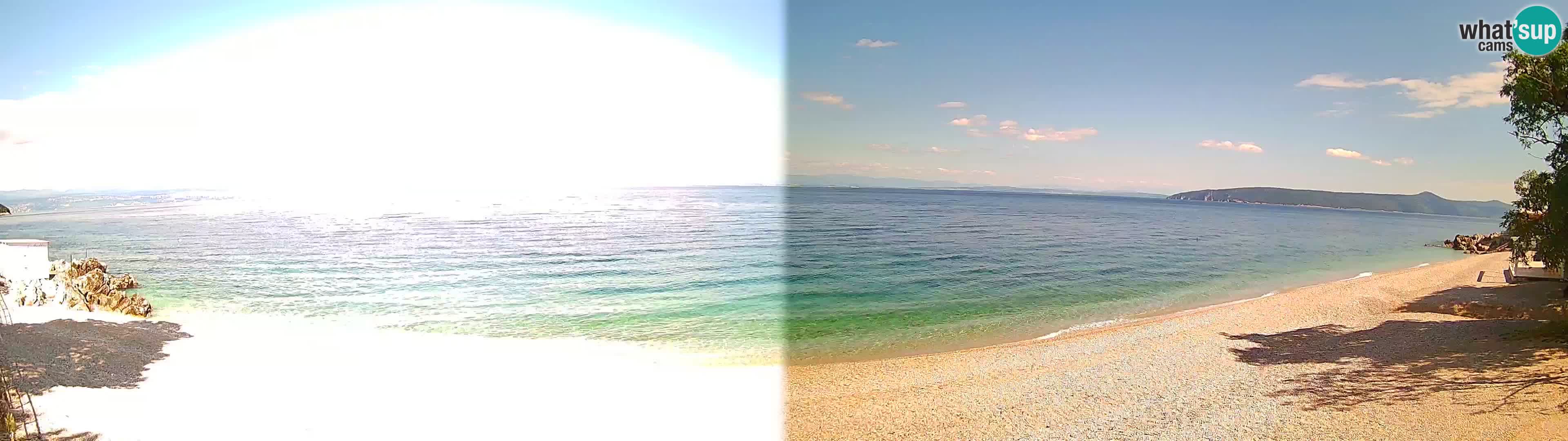 Spletna kamera plaža Sv. Ivan | Mošćenička Draga