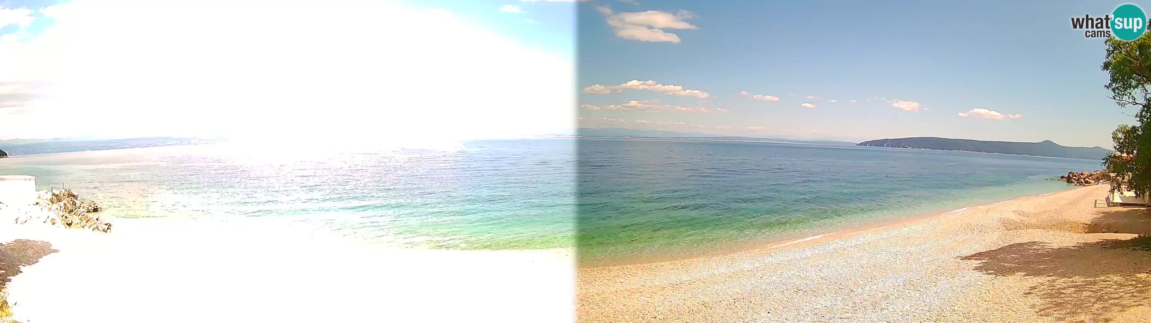 Webcam Sv. Ivan beach | Mošćenička Draga