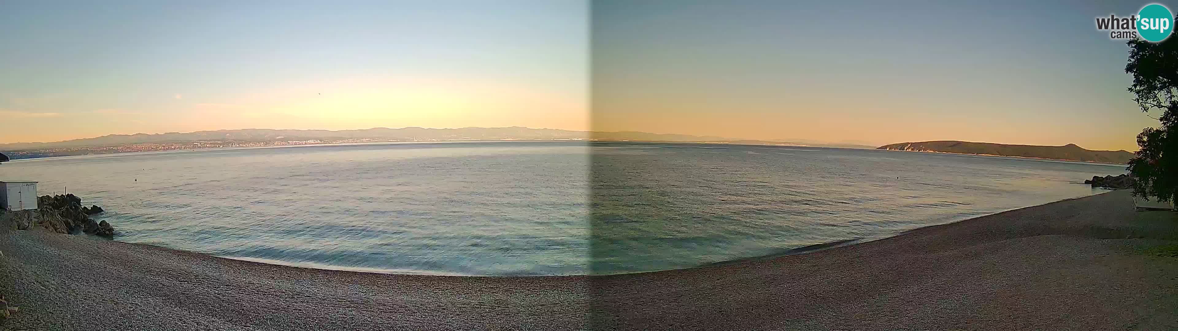 Webcam Sv. Ivan beach | Mošćenička Draga
