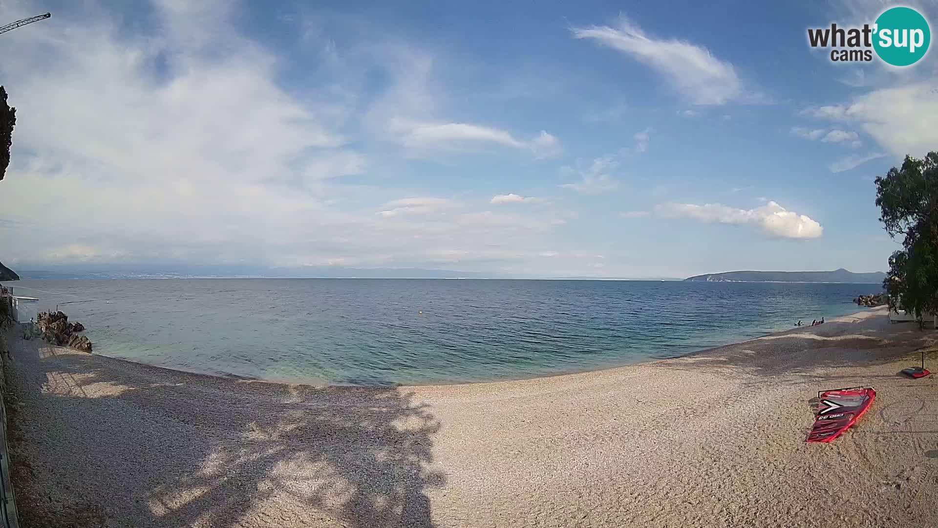 Webcam Sv. Ivan Strand | Mošćenička Draga