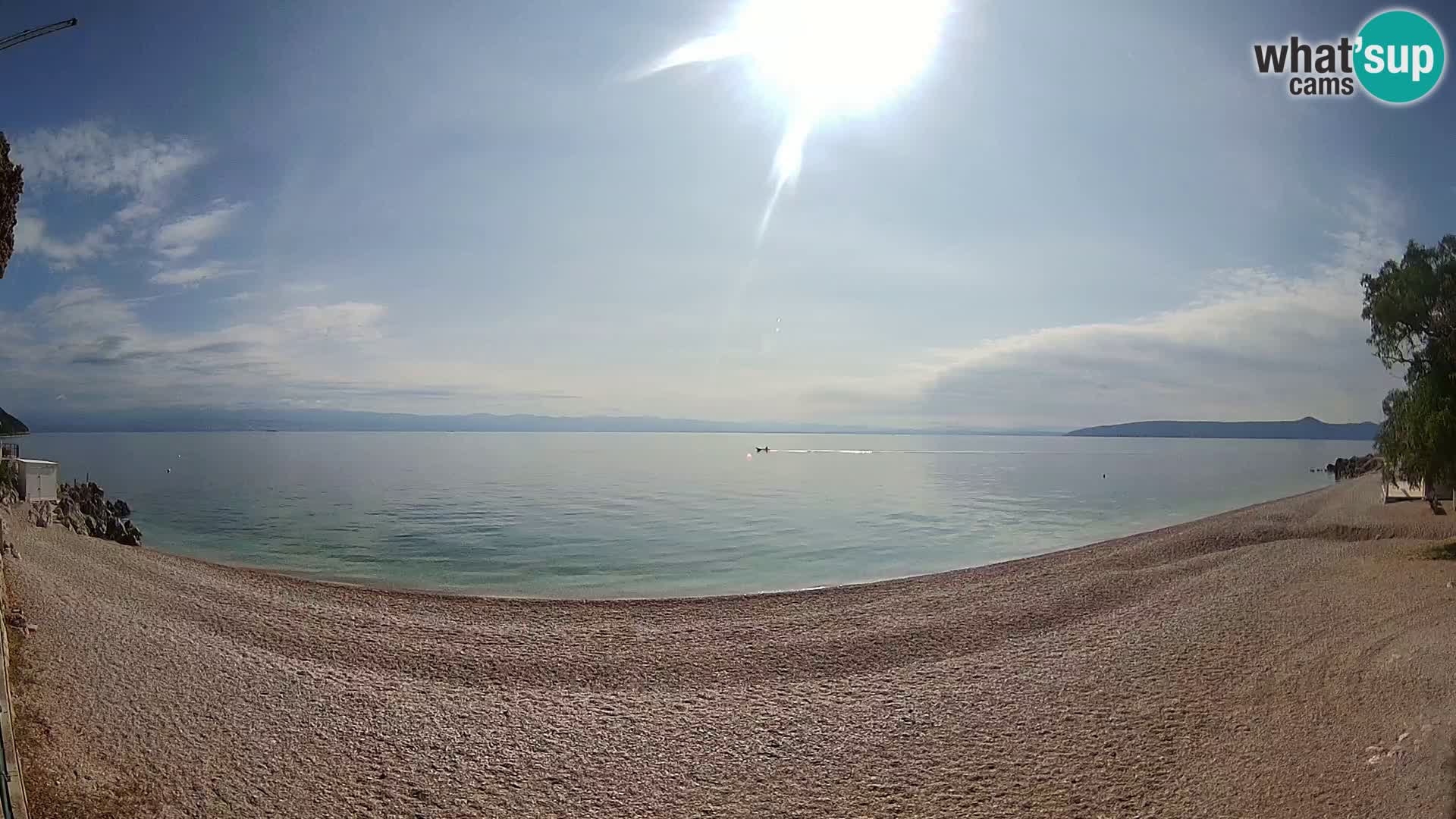 Webcam spiaggia Sv. Ivan | Draga di Moschiena