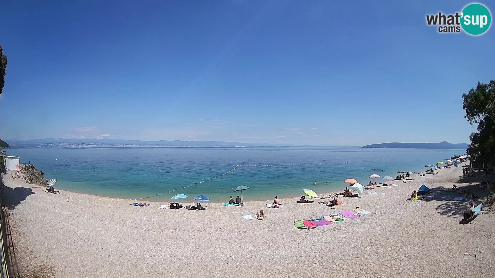 Webcam Sv. Ivan beach | Mošćenička Draga