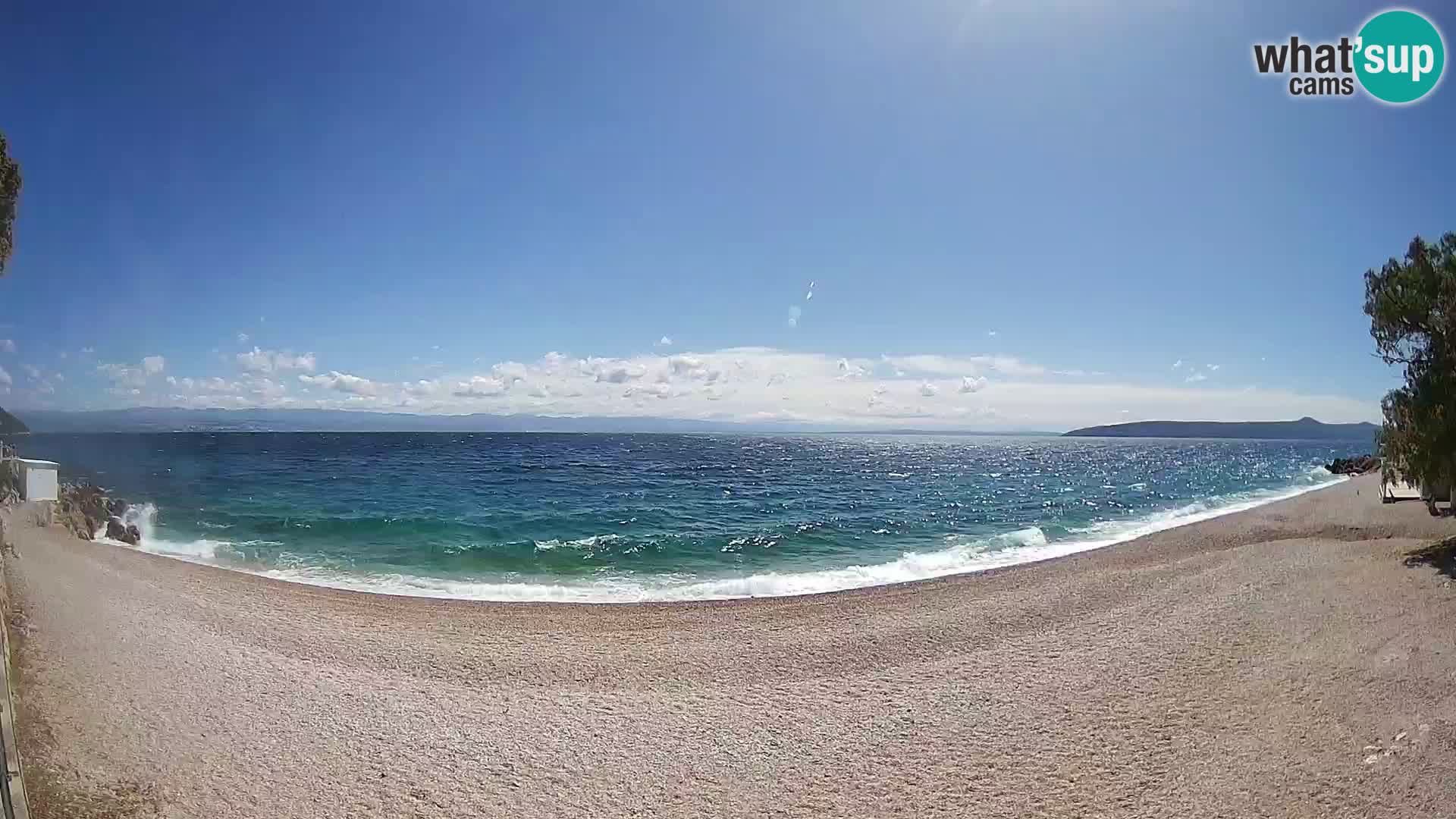 Webcam Sv. Ivan beach | Mošćenička Draga