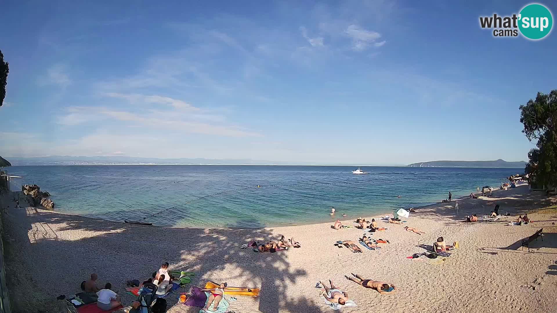 Webcam Sv. Ivan beach | Mošćenička Draga