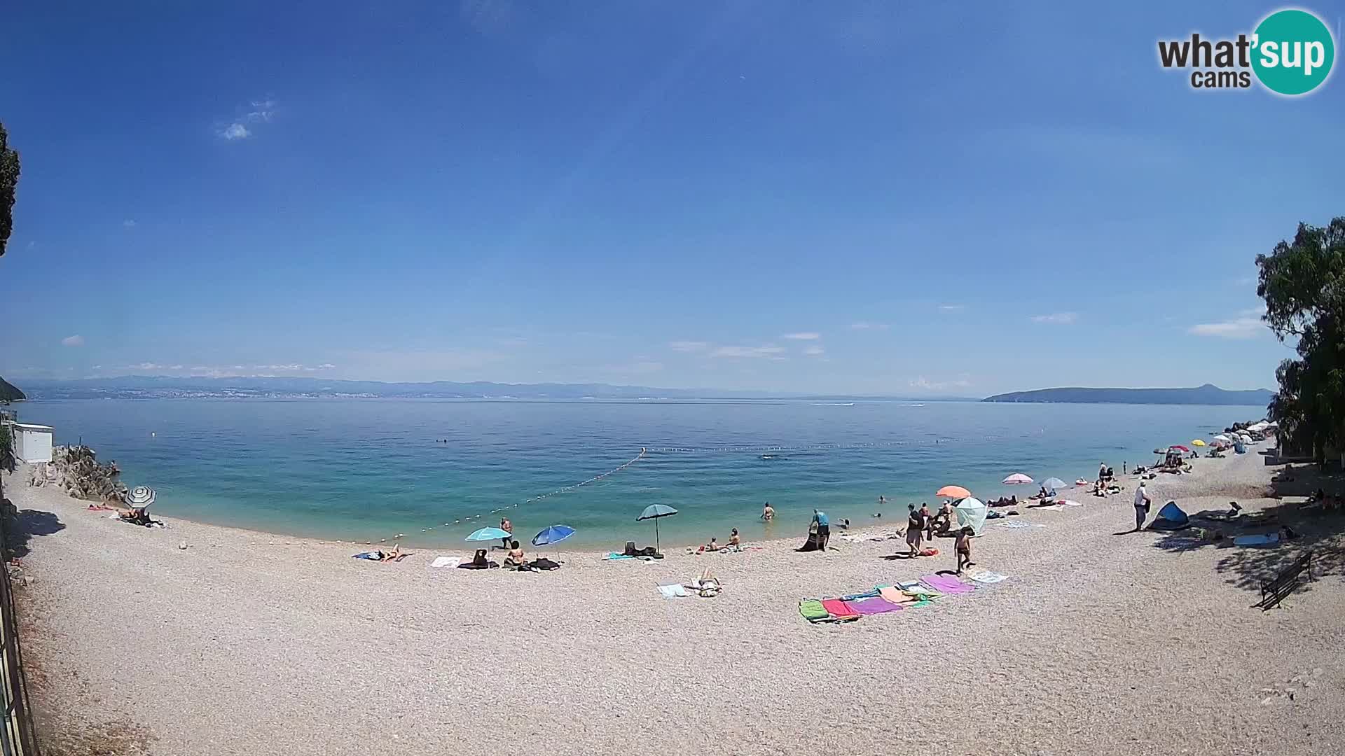 Livecam plage Sv. Ivan | Mošćenička Draga
