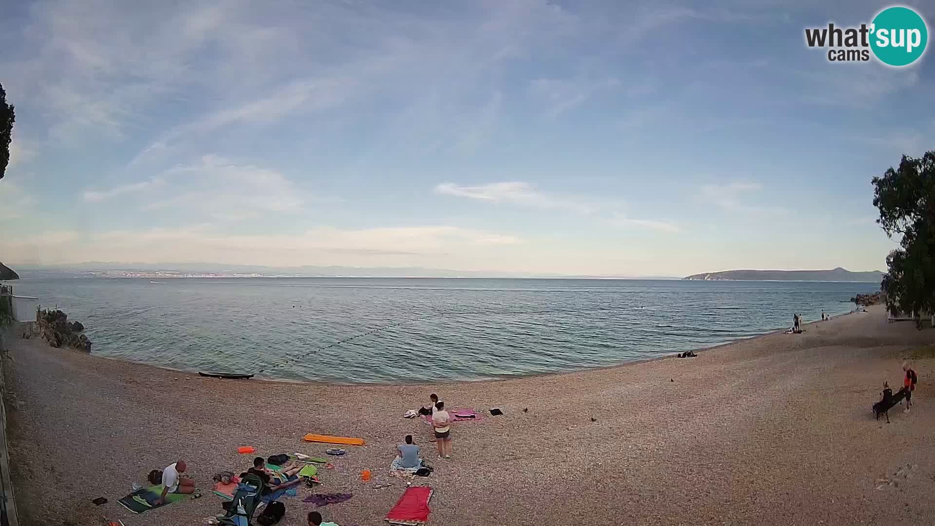 Spletna kamera plaža Sv. Ivan | Mošćenička Draga