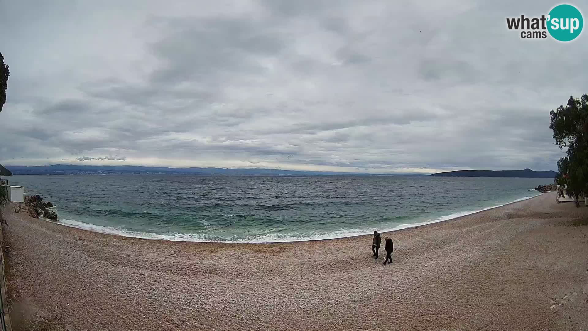 Webcam spiaggia Sv. Ivan | Draga di Moschiena