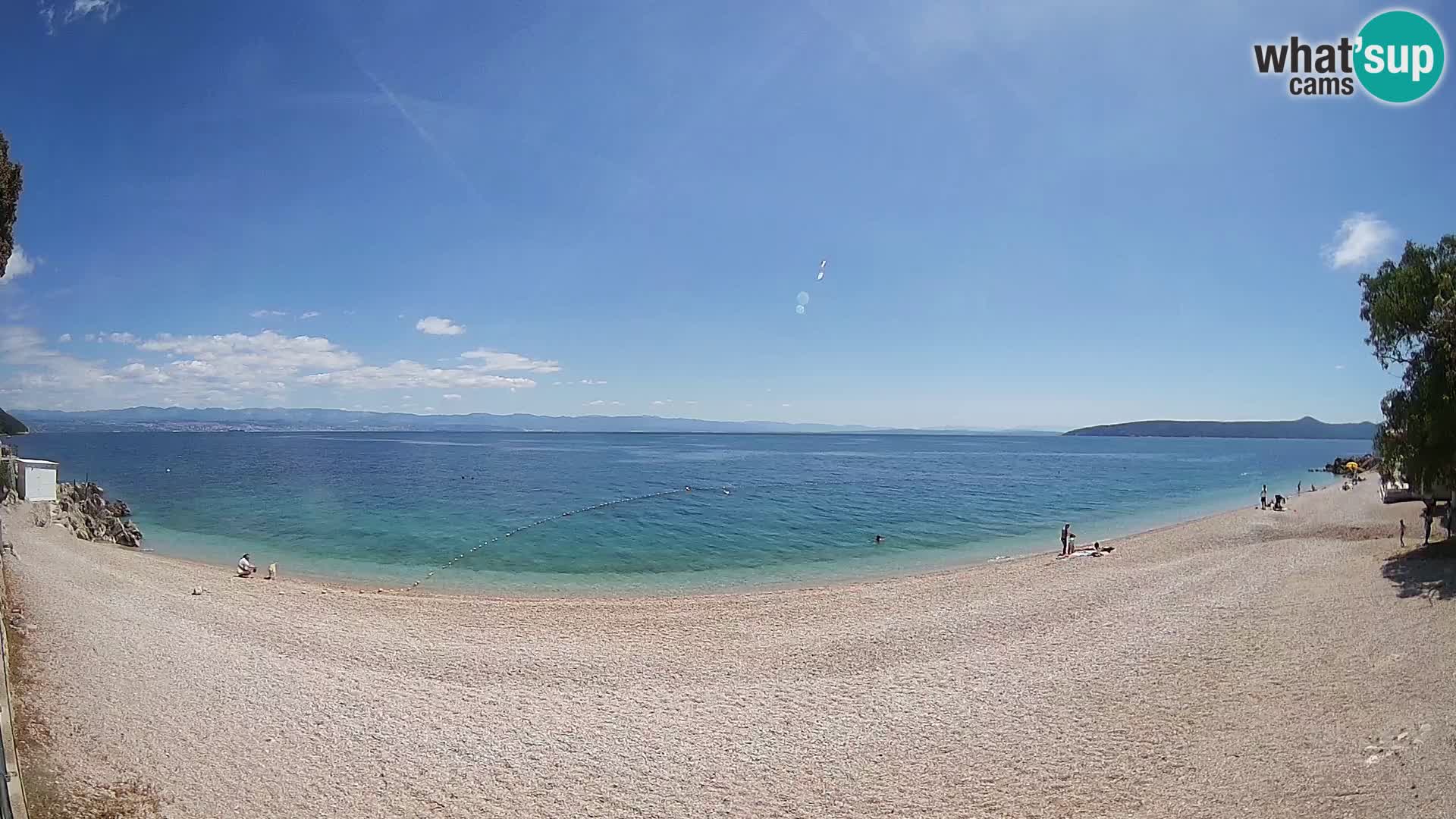 Webcam spiaggia Sv. Ivan | Draga di Moschiena