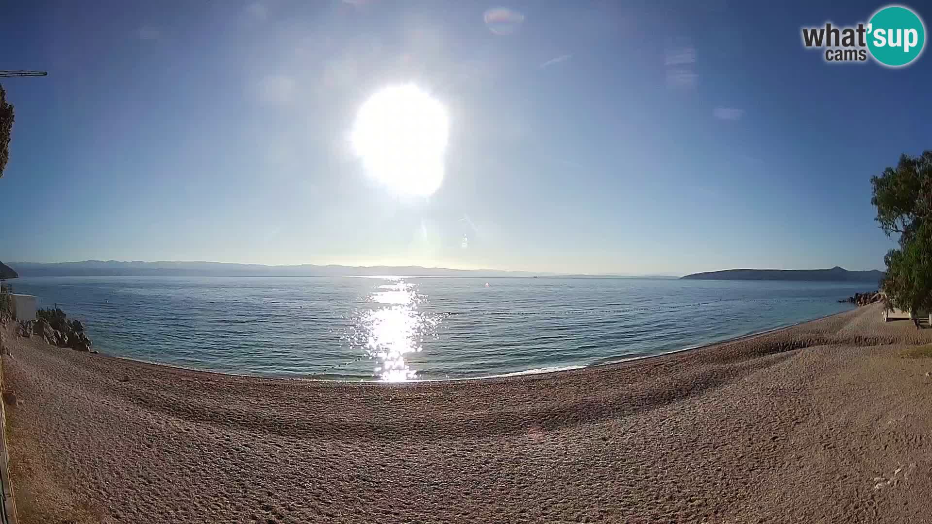 Spletna kamera plaža Sv. Ivan | Mošćenička Draga