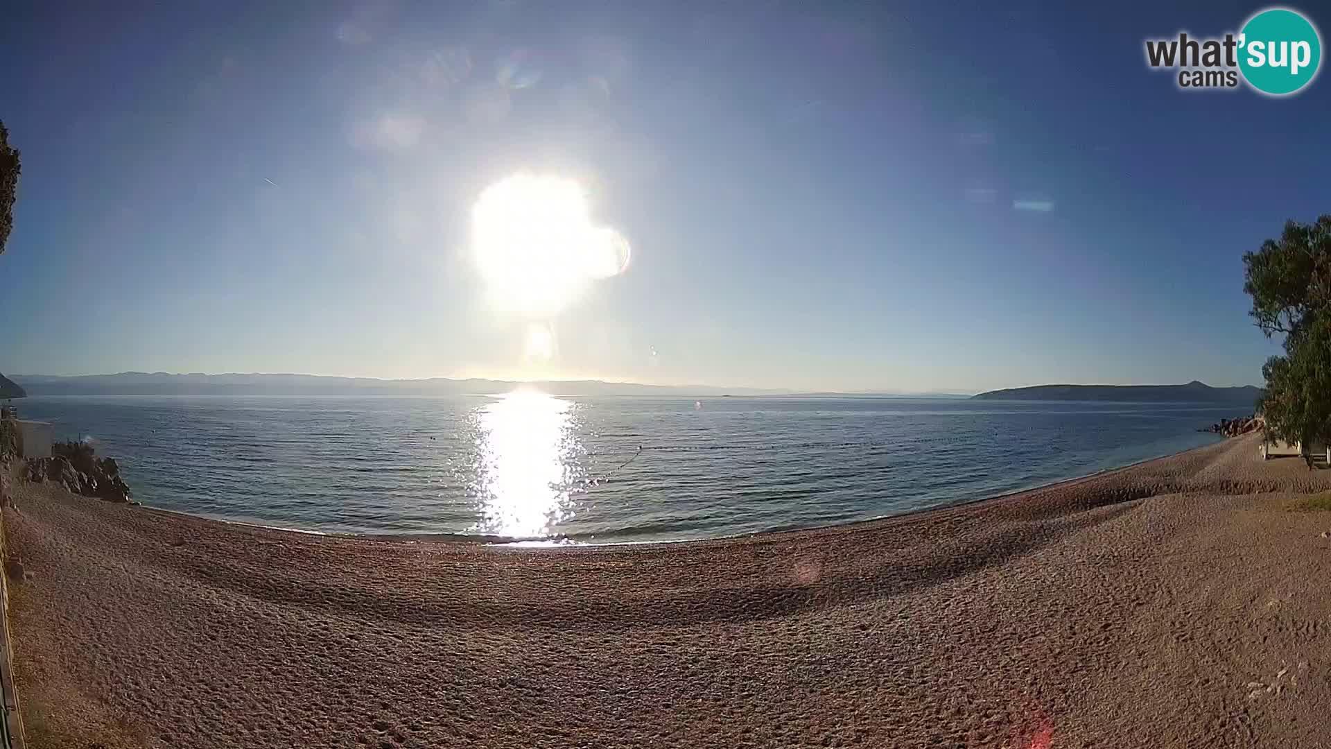 Spletna kamera plaža Sv. Ivan | Mošćenička Draga
