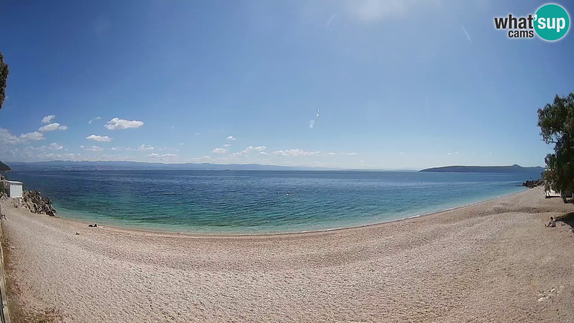 Spletna kamera plaža Sv. Ivan | Mošćenička Draga