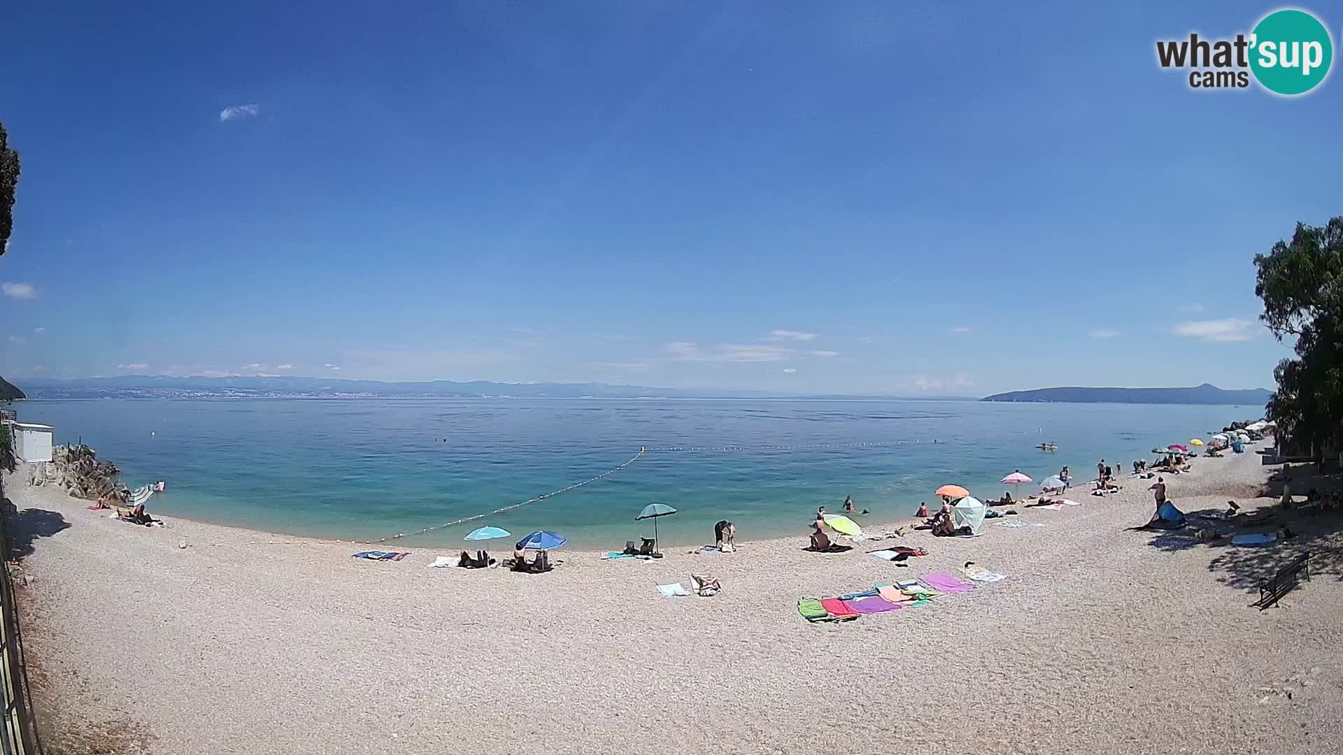 Web kamera plaža Sv. Ivan | Mošćenička Draga